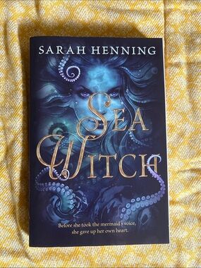 Sea Witch by Sarah Henning — Dark Teal & Gold Cover